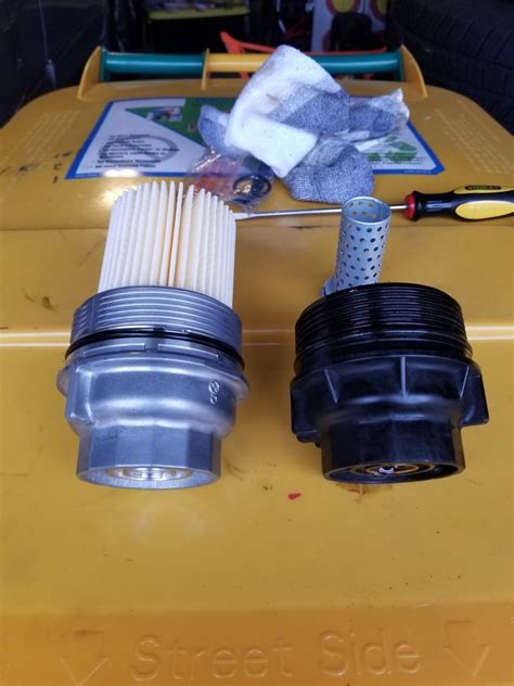 metal oil filter housing for tundra|2015 tundra oil filter housing.